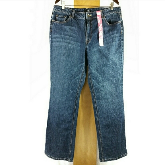 A.N.A. 16 Straight Leg Narrow Denim Jean (B) - Picture 4 of 9